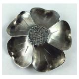 Stewart Nye Dogwood Pin / Brooch, Sterling