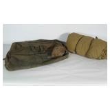 U.S. Military group: Duffel bag, marked "Echo of