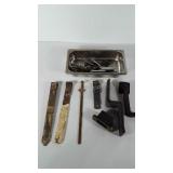 Hardware, includes hinges, locks, bolts/screws