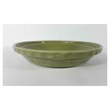 Longaberger pottery pie plate, 10 1/2" diameter