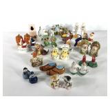 Salt and pepper shaker collection, twenty sets
