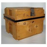 Wooden storage / transport crate. Outside