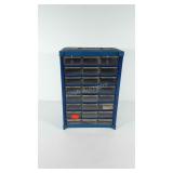 Hardware organizer, 14" H x 9 1/2" L x 6" W
