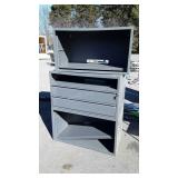 3 Metal Shop File type Storage Cabinets,