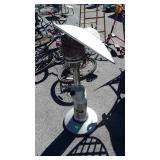 Charmglow Outdoor Propane Heater, Short height at