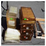 Commercial plastic Food Containers Bins, 12pcs