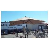 Outdoor Umbrella. Cloth Umbrella in Rectangular