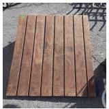 Shed type Door Ramp, about 2ft wide x  30" longx