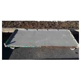 Warehouse Platform Cart, on casters one end