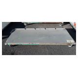 Warehouse Platform Cart, swivel casters on one