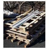 5 Pallets, about 40x76" various condition and