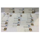 First day issue and inauguration stamps 1989