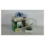 Mr. Coffee 4 cup coffeemaker with box and