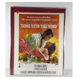 Gone With the Wind movie poster style wall