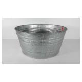 Galvanized wash bucket, 23x11