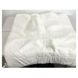 Memory foam bed topper, queen size, cover can be