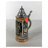 Small stein, made in Germany, stands 7", edge