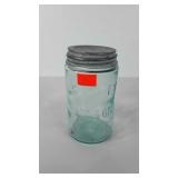Sanety wide mouth Mason jar, Salem