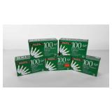 Clear holiday lights, five boxes of 100 light