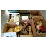 Skid lot: older tools and hardware, shelving