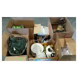 Skid lot: Basket, Kitchen Appliances, vases, faux