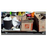 Boxes of assorted books both hardback and