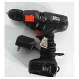 Black & Decker 7.2 Volt electric drill. Works.