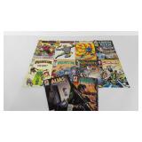 Comic books, ten Epic and Now titles including