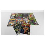 Comic books, ten DC titles including Detective