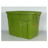 18 gallon Rubbermaid Roughneck storage tote with