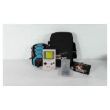 Nintendo items, includes game boy with two games,