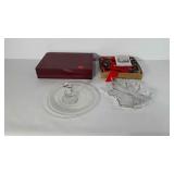 Miscellaneous group, snack server, glassware