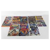 Comic books, ten Image and Red Circle titles,
