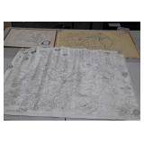 3 maps of local areas: Frederick County, Fairfax