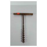 Tools, wood auger, 15" L