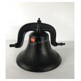 Cast iron dinner bell, C S Bell & Co., Hillsboro