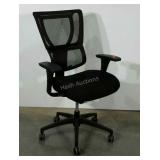 Executive desk chair,  adjustable.
