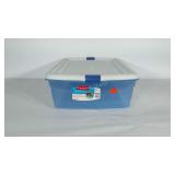 12 gallon Rubbermaid snaptoppers storage tote