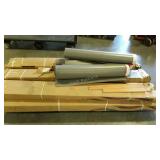 Seven boxes of hardwood flooring from American