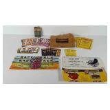 Advertising ephemera, includes Ritz soda, big