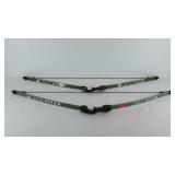 Two Lil Sioux Barnet bows, 44"