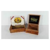 Two cigar boxes, includes Hav-a-Tampa and