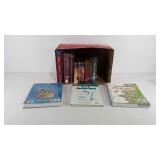 Group of books, children