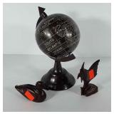 Home decor, includes wooden duck marked made in