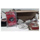 Box with outdoor fake Bud Light, porcelain light