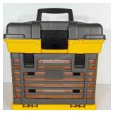 Plano stow-n-go toolbox. Base is 10x15 inches and