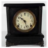 The seasons clock co. with key, 10 1/2" H x 8" L