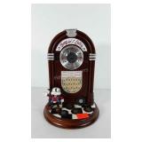 The Jukebox Betty clock by The Danbury Mint, 10"