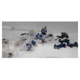 3 toy cars Cooper Maserati and lesney plus Smurf