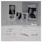 Sports and actor autographs, none have been